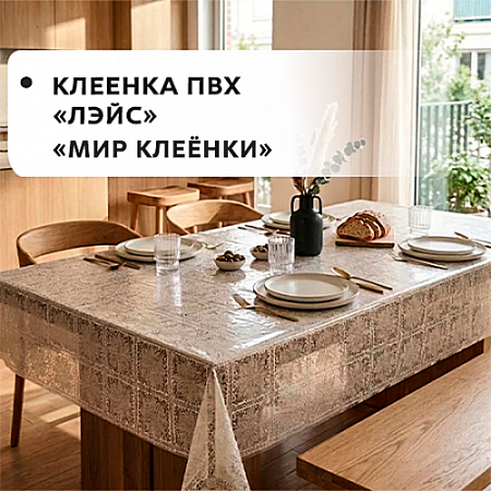 Клеенка ПВХ LACE Клеенка ПВХ LACE