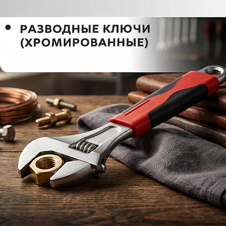 Разводные ключи (хромированные) Разводные ключи (хромированные)