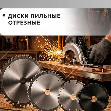 Диски пильные, отрезные